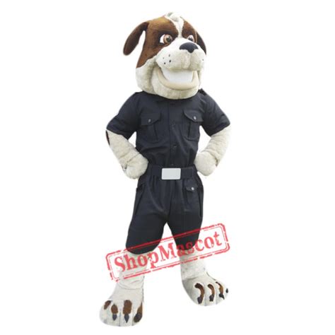 Police Dog Mascot Costume