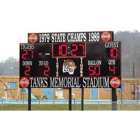 Varsity Scoreboards 7420 Football Scoreboard – Pro Sports Equip