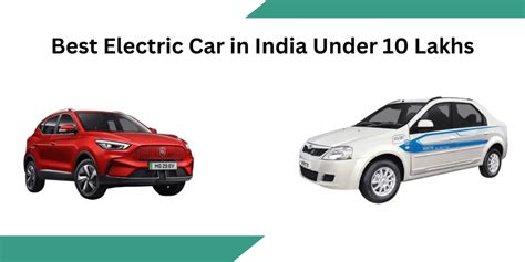 Best Electric Car in India Under 10 Lakhs - DEEP EV