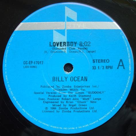 Billy Ocean - Loverboy | Releases | Discogs