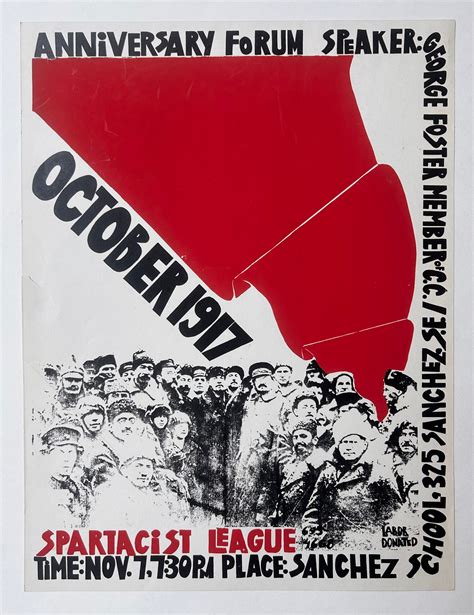 Spartacist League Poster – Poster Museum