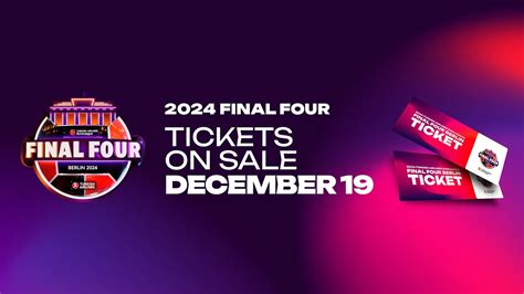 EuroLeague Final Four 2024 tickets set for release on December 19 ...