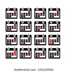 Calendar Logo Vector Stock Vector (Royalty Free) 1312159442 | Shutterstock