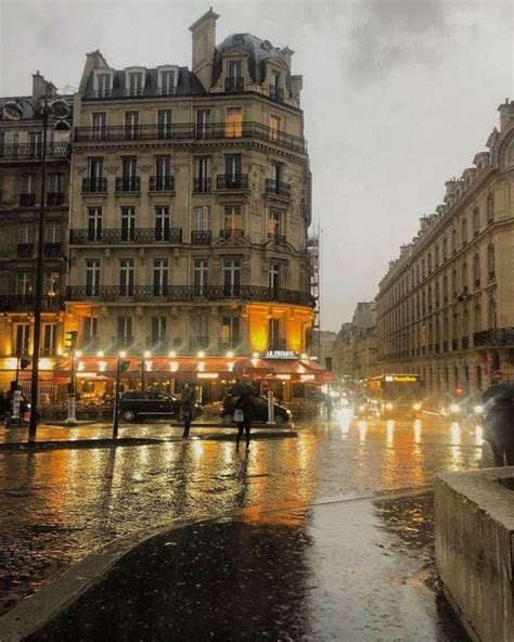 Paris Rain _ How Would You Rate This Parisian Vibe ? - @Vision ...