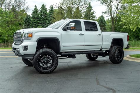 Used 2016 GMC Sierra 2500HD Denali Duramax 7 Inch Lift! For Sale (Special Pricing) | Chicago ...