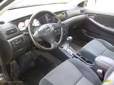 Black Interior 2004 Toyota Corolla S Photo #48946655 | GTCarLot.com