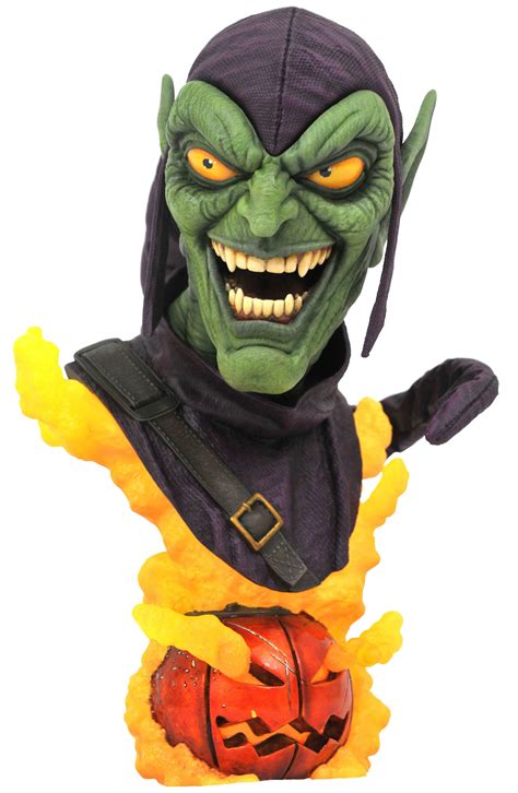 Diamond Select Green Goblin Bust & Marvel Gallery Spider-Man Statue Up for Order!