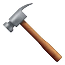 Hammer | ID#: 648 | Emoji.co.uk