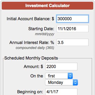 Investment Calculator