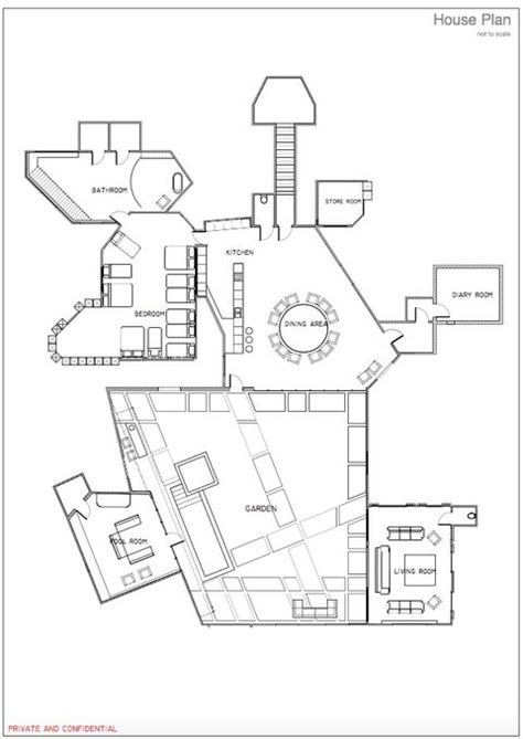 Celebrity Big Brother floor plan: All the secret spots in the house ...