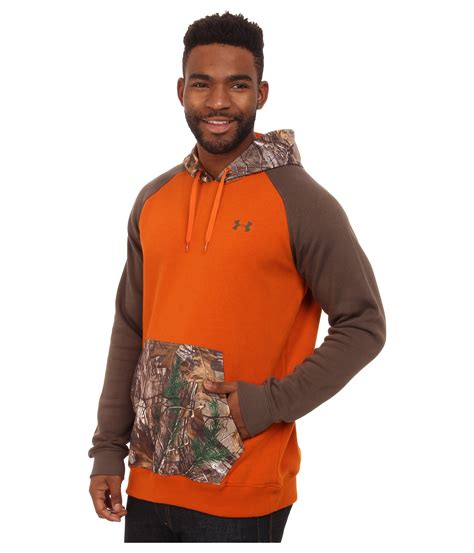 Lyst - Under Armour Terminator Camo Hoodie in Orange for Men