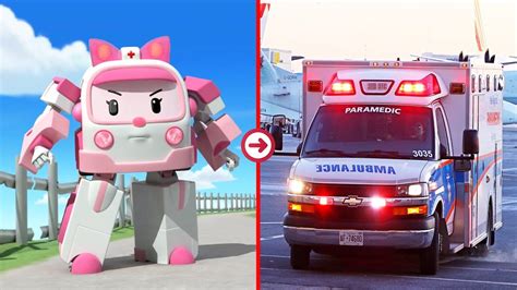 Robocar Poli Characters In Real Life Part 10 | Cartoon Characters ...