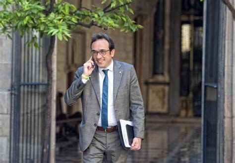 Josep Rull, el único conseller de Puigdemont que fue a su despacho tras ...