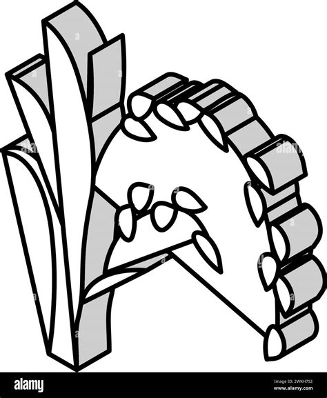 rice plant healthy isometric icon vector illustration Stock Vector Image & Art - Alamy