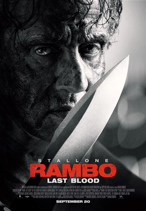 Rambo: Last Blood movie large poster.