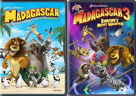 Amazon.com: Dreamworks Animation 2-Movie Family Bundle - Madagascar and ...