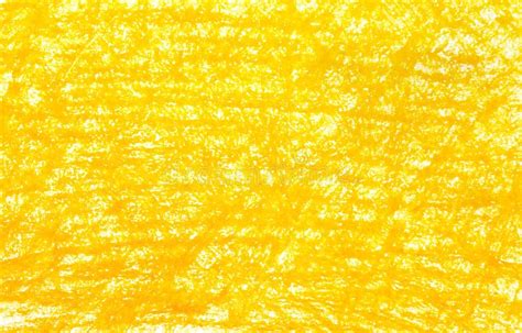 Background Yellow Crayon Drawing Stock Illustration - Illustration of ...