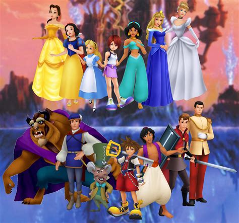 List Of All Disney Princesses And Princes