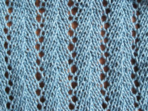 Chevron Lace Stitch Knitting Pattern - How Did You Make This? | Luxe DIY