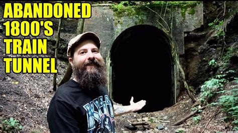 Abandoned 1800's Railroad Tunnel in Georgia - YouTube