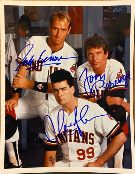 Major League cast signed movie photo | EstateSales.org