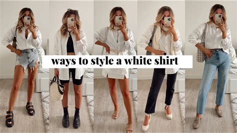 White shirt outfit ideas | Dresses Images 2022