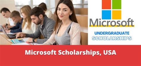 Microsoft Latest Scholarships, USA 2022-2023