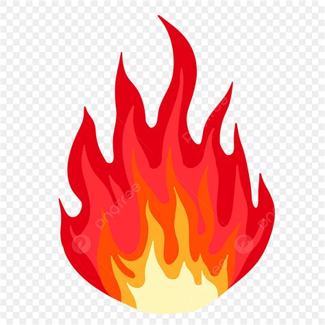 Red Flames Clipart