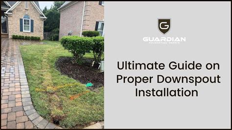 Ultimate Guide on Proper Downspout Installation - Today Posting