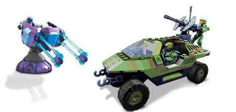 Mega Bloks Halo The Authentic Collectors Series UNSC Warthog Set 96805 - ToyWiz