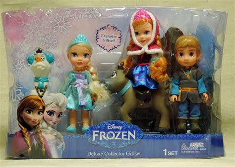 Disney Frozen Toddler Dolls Exclusive Deluxe Collector Gift Set Elsa ...