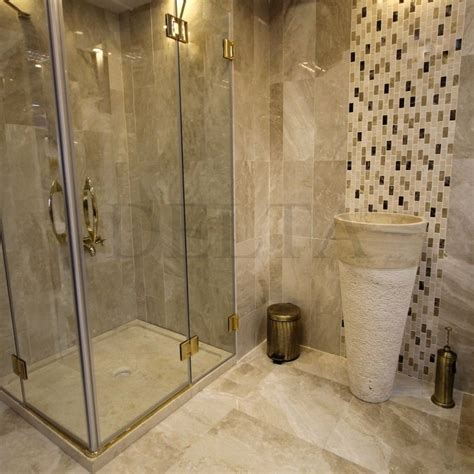 Beige marble bathroom design Beige Marble, Fancy, Dream Bathrooms ...