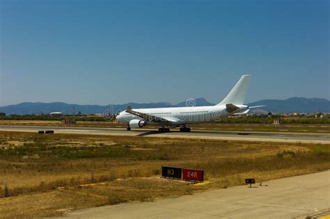 Airbus a 330 is taking off stock image. Image of business - 26228009