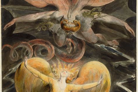 The Great Red Dragon Paintings - When William Blake Was Illustrating the Bible | Widewalls