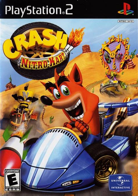 Crash Nitro Cart Sony Playstation 2 Game