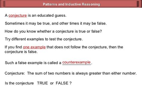 An Example Of A Conjecture