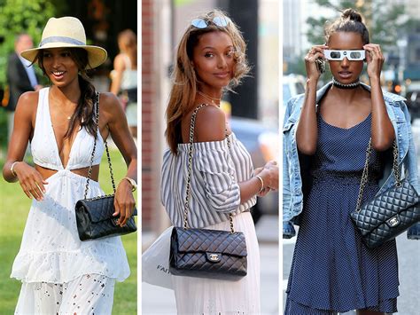 Just Can’t Get Enough: Jasmine Tookes and Her Chanel Classic Flap Bag - PurseBlog