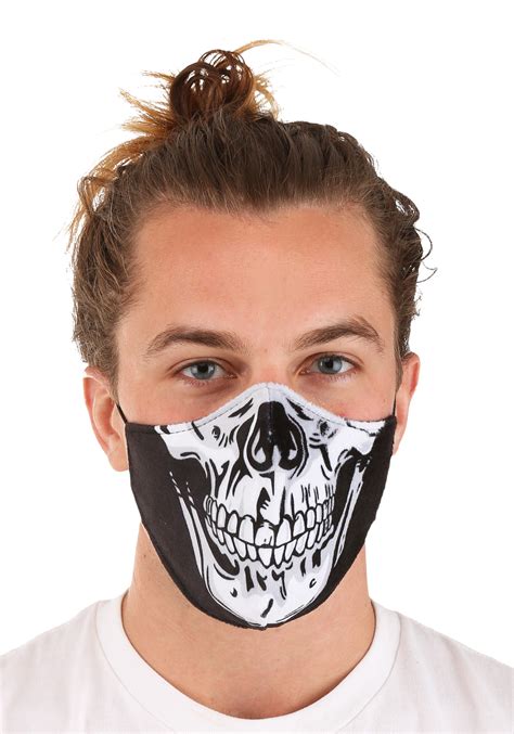 Skeleton Sublimated Face Mask for Adults