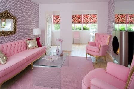 5 ideias de sala de estar rosa - Especial Outubro
