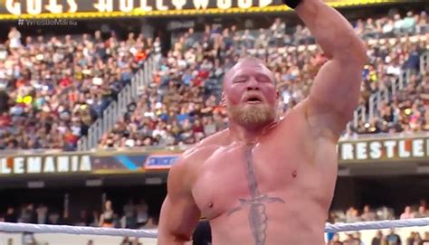 Brock Lesnar Defeats Omos To Open WrestleMania 39 Night Two (Clip ...