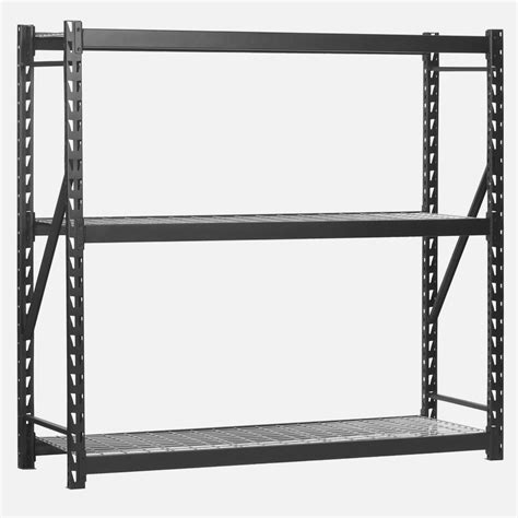 Edsal 3-tier free-standing shelves