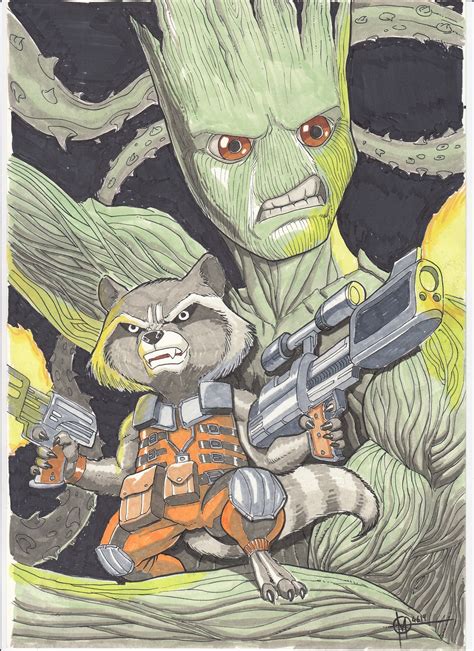 Rocket Raccoon & Groot – Nedesem