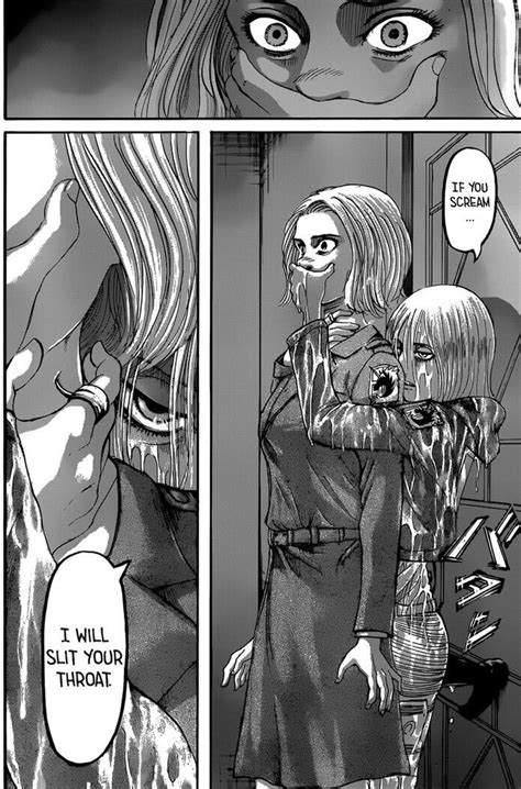 aot manga chapter 125 hitch and annie | Dessin manga, Animation de ...