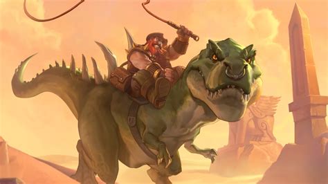 Blizzard, we need Devilsaur mounts in WoW! Image from the new Hearthstone Expansion Trailer : wow