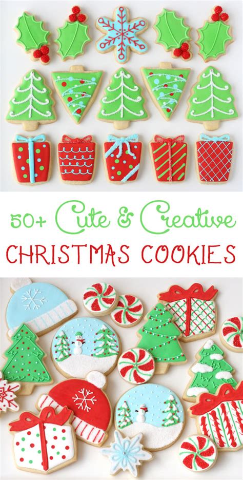 Decorated Christmas Cookies - Glorious Treats