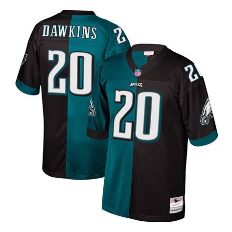 Mitchell & Ness Brian Dawkins Philadelphia Eagles Black/Midnight Green ...