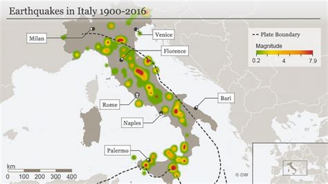 3 vital facts about Italy and earthquakes – DW – 08/25/2016