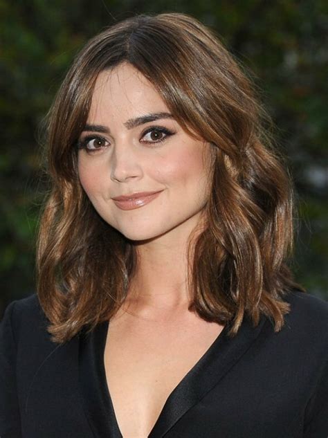 Jenna Coleman | Easy shoulder-length hair with loose waves