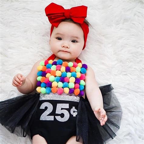 CafeMom.com : Bubblegum Machine Baby Girl Costume : 30 Adorable Costume Ideas fo… | Halloween ...