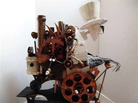 automata | Newstead, Vintage toys, Assemblage art